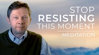 Allow This Moment to Be as It Is  Let Go and Surrender with This 20 Minute Meditation with Eckhart [upl. by Nylasej817]