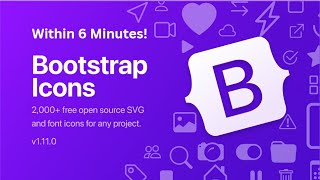 Bootstrap Icons  Within 6 Minutes🔥🔥 Code With Ayush [upl. by Bonnibelle]