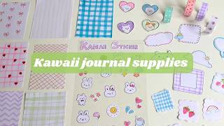 DIY Kawaii Journal Supplies🧸☁️  Cuddle cloud [upl. by Aizitel]