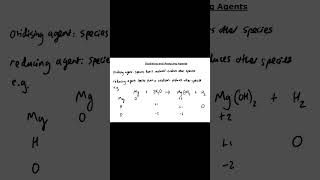 Oxidising amp Reducing Agents Quick A Revision OCR alevelchemistry [upl. by Ahseiyt]