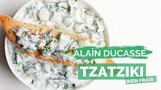 Recette de TZATZIKI par ALAIN DUCASSE [upl. by Free]