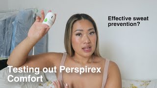 Does Perspirex Comfort Antiperspirant stop sweating  Less irritation than original [upl. by Hnib609]