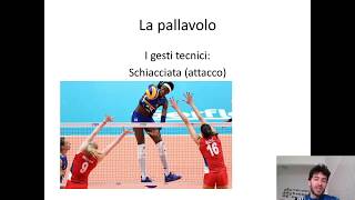 Lezione sulla pallavolo [upl. by Ovatsug368]