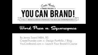 Squarespace Vs Wordpress [upl. by Alyks]