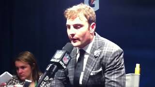 Super Bowl Wes Welker talks about the loss 20140203 [upl. by Sprage]