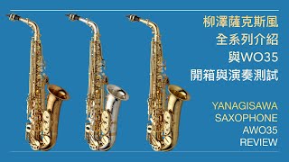 柳澤薩克斯風全系列介紹  開箱與測試WO35  Yanagisawa Saxophone [upl. by Nayra93]