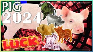 Pig Horoscope 2024  Luck  Born 2019 2007 1995 1983 1971 1959 1947 1935 [upl. by Lankton]