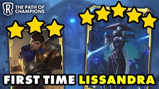 ⭐⭐⭐ 3 STAR GAREN vs LISSANDRA for the FIRST TIME  Legends of Runeterra  The Path of Champions [upl. by Annadiane646]