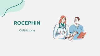 Rocephin Ceftriaxona  Drug Rx Información SpanishEspañol [upl. by Wittenburg]