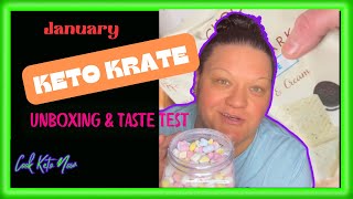 Keto Krate Unboxing January 2024 [upl. by Graves]