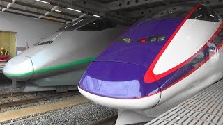 山形新幹線 E3系 リニューアルつばさ 福島駅～連結 Shinkansen Series E3 Tsubasa [upl. by Furtek159]