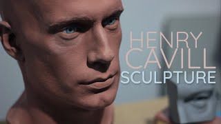 ASMR  SCULPTING HENRY CAVILL IN CLAY Very Tingly Tutorial [upl. by Piwowar878]