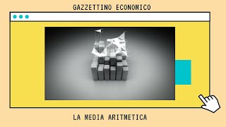 La media aritmetica  Statistica [upl. by Snilloc]