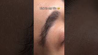 Eyebrow Lamination amp Tinting Transformations 🤩 browlamination browtint [upl. by Nadabas]