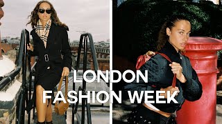 LONDON FASHHUN WEEK👠 SARAH LYSANDER [upl. by Walther]