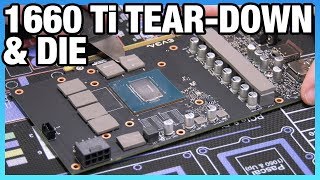 EVGA GTX 1660 Ti XC TearDown amp TU116 Die Shot [upl. by Ailee]