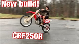 NEW CRF250R BUILD [upl. by Amleht237]