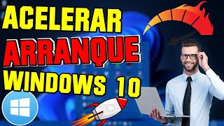 📌 ACELERA INICIO Arranque de Windows 10 👌 En pocos SEGUNDOS 2021 🔴 [upl. by Rigdon]