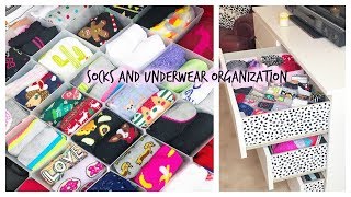 Método KonMari para Organizar y Doblar Calcetines Y Ropa Interior [upl. by Korwun]