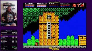 Speedrun of Legacy of the WizardDragon Slayer IV MSX2  any in 2713266 [upl. by Ilyah]