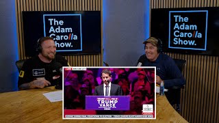 Adam Carolla watches Tony Hinchcliffe appearance at Trump Rally  The Adam Carolla Show [upl. by Salinas]