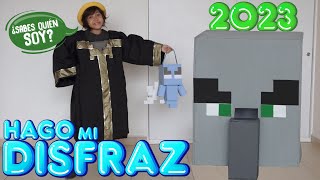 Hago DISFRAZ de MINECRAFT para Halloween 2023 [upl. by Enwahs]