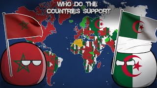 WHO DO THE COUNTRIES SUPPORT Morocco or Algeria Alternative Mapping P27 [upl. by Aretha872]