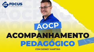 Acompanhamento Pedagógico AOCP  Tempos e Modos Verbais [upl. by Gretna]