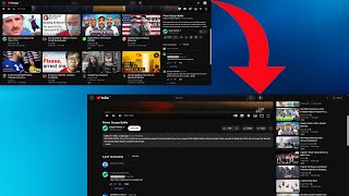 Revert to Old YouTube Layout with Comments Below Video [upl. by Moyers]