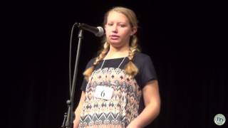 Northeast South Dakota Regional Spelling Bee [upl. by Onimixam]