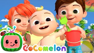 Beach Song  CoComelon  Sing Along  Nursery Rhymes and Songs for Kids [upl. by Narad]