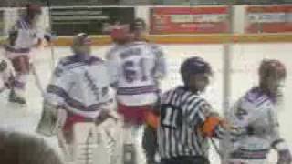 Kitchener Rangers Ben Fanelli Unconscious At The Game [upl. by Beverly]