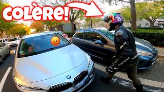 UN MOTARD EN COLÈRE CONTRE UN AUTOMOBILISTE 😡 ROAD RAGE GENDARMERIE Compilations 2023 [upl. by Ekyt]