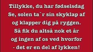 Tillykke du har fødselsdag [upl. by Attey]