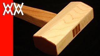 Make a wood mallet A musthave for any woodworker [upl. by Goodson]