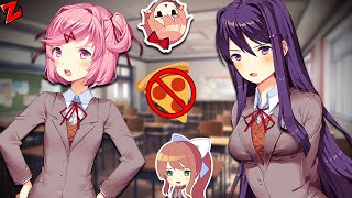 Lunchtime at The Literature Club DDLC MOD [upl. by Adorl]