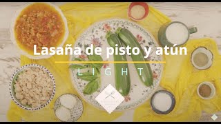 ▶︎▶︎LASAÑA DE ATÚN 🐟 🐟 Y PISTO ◀︎◀︎LIGHT DIETA DELICATESSEN DIFERENTES [upl. by Ahselat]