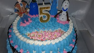 Begini Cara Membuat Dan Menghias Cake Ulang Tahun Complete [upl. by Giliane]