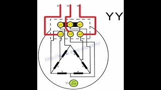 الدرس 15 شرح شامل عن المحرك السرعتين دالندر  Dahlander Type low and high speed motor [upl. by Nannek]