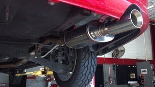 2005 Mitsubishi Lancer Ralliart Magnaflow Exhaust [upl. by Nalepka]