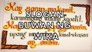 SLOGAN BUWAN NG WIKA [upl. by Denise]