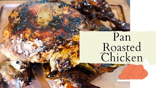 PANROASTED CHICKEN  LECHON MANOK SA KAWALI  EASY AND JUICY  MUST TRY [upl. by Zobkiw]