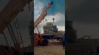 Plant shifting hydra craneOmega Hydra crane👉🏗👀👀😲1400 53 footmusicsong crane [upl. by Fleur]