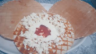 Como hacer la Auténtica OBLEA Colombiana 🇨🇴 con mucho Queso Arequipe casera crema de leche [upl. by Chapin]