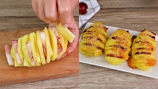 How To Make Hasselback Potatoes [upl. by Pazit]