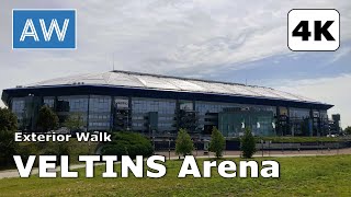 4K Exterior Walk of VELTINSArena  MultiPurpose Arena  GelsenkirchenErle Germany [upl. by Gerbold]