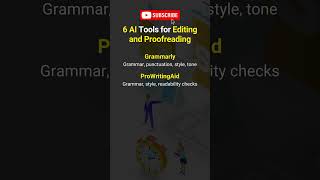 Top 5 Best AI Tools For Editing and Proofreading shorts [upl. by Nyrem]