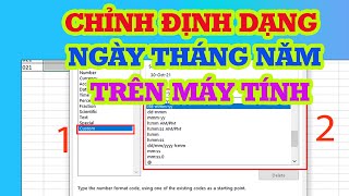 Mẹo chỉnh định dạng ngày tháng năm ddmmyyyy trên máy tính Win 10 11 [upl. by Fenner]