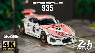 Tarmac Works 164  Porsche 935 K3 24h of Le Mans 1980 l Cinema Shot 4K [upl. by Peskoff]