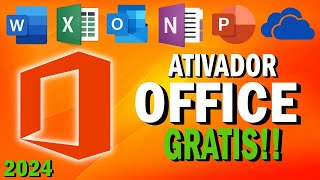 Como ATIVAR o office definitivamente de graça em 2024 [upl. by Viviyan]